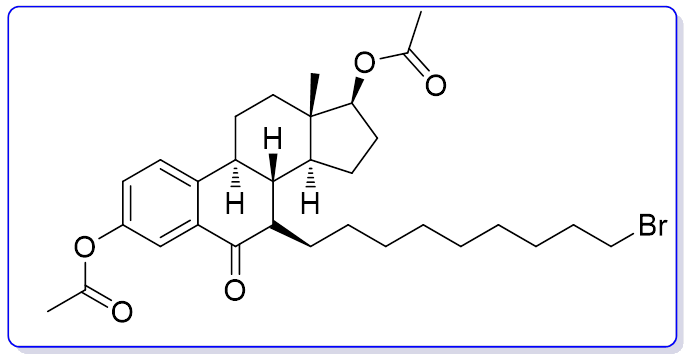 Fulvestrant Diaectyl Bromo Keto Impurity
